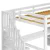 Hochbett 140x200 cm mit Schreibtisch, Regal, Produktbild-Vorschau 13