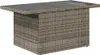 10-tlg. Garten-Sofagarnitur mit Kissen Grau Poly Rattan Produktbild-Vorschau 3