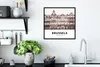 MuchoWow® Gerahmtes Poster Brüssel - Belgien - Häuser 40x40 Produktbild-Vorschau 3