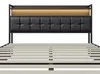 INONEFT Polsterbett Boxspringbett 140x200 cm mit LED & Produktbild-Vorschau 10