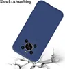A blue phone case is shown falling onto a cracked surface, illustrating its shock-absorbing feature. Náhled obrázku produktu