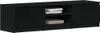 vidaXL Szafka pod TV czarny dąb 140x40x36 cm materiał Podgląd zdjęcia produktu 4