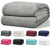 Kuscheldecke 220x240 cm Grau Wohndecke Flauschige Winter Produktbild-Vorschau 1