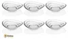 LAV Derin 6 pcs. soucoupe en verre avec un design élégant Voir les images du produit 4