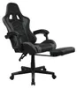 home24 Gamingchair - Schwarz / Grau - Kunstleder Produktbild-Vorschau 3