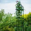 Metalowa pergola ogrodowa 215x41cm Okrągła dla roślin Podgląd zdjęcia produktu 4