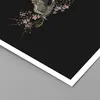 Poster - Poster ohne Rahmen - Asiatisch Vogel Blumen - Produktbild-Vorschau 2