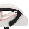 Gaming-Stuhl mit RGB LED-Leuchten Rosa und Schwarz Produktbild-Vorschau 8