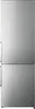 A front view of a stainless steel refrigerator with two doors. Produktbild-Vorschau