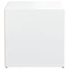 vidaXL Cassettiera bianca 40,5x40x40 cm in materiale Anteprima dell’immagine prodotto 7