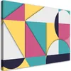 Leinwandbild Geometrische Formen Abstraktion 90x60 Feeby Produktbild-Vorschau 1