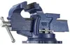 tectake® Schraubstock aus Gusseisen 3 Anschraublöcher Produktbild-Vorschau 1