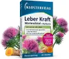 A product box for Klosterfrau Leber Kraft with images of milk thistle and turmeric. Anteprima dell’immagine prodotto
