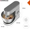 Kenwood Chef KVC3100S, 4,6 l, Silber, Drehregler, Schlagen, Produktbild-Vorschau 12