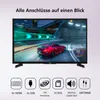 JVC LT-24VAHM355 Fernseher 24 Zoll Android Smart TV HD Produktbild-Vorschau 4