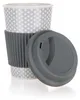 Keramikbecher 400 ml mit Silikondeckel Banquet Go grau Produktbild-Vorschau 1