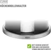 GEFU Küchenrollenhalter Curve, schwarz/silber Produktbild-Vorschau 12