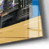 DEQOART Glasuhr 60x30 cm Zahlen 'Stadion Schalke 04' Produktbild-Vorschau 5