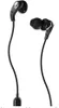 A pair of black Skullcandy in-ear headphones with a Lightning connector. Produktbild-Vorschau