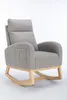 Fortuna Lai Schaukelstuhl Mid-Century Modern Nursery Produktbild-Vorschau 1