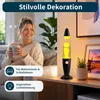 16 Farben Lava Lampe mit Fernbedienung LED 2W, Glas Produktbild-Vorschau 4