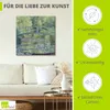 ARTland Leinwandbild Der Seerosenteich, Harmonie in Grün Produktbild-Vorschau 2