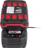 A black and red battery and charger set for a power tool. Produktbild-Vorschau