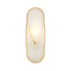Applique, metallo, marmo, oro, H 29,5 cm Anteprima dell’immagine prodotto 2