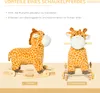 2-IN-1 Schaukeltier Giraffen mit Sound Effekt, Räder , Produktbild-Vorschau 5
