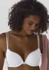 PETITE FLEUR Push-up-BH weiß + puder Größe 75 Cup B Produktbild-Vorschau 2
