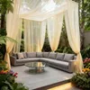 Rideau extra-large d'extérieur en voile, moustiquaire, Voir les images du produit 2