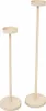 LOFT42 Stehkerzenständer-Set Eve Rund - Beige Metall Produktbild-Vorschau 1