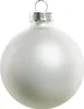 TrendLine Weihnachtskugeln aus Glas Ø 6 cm weiß 20 Stück Produktbild-Vorschau 2