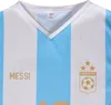 Argentinien Fußball Trikot Set Messi Heim - Kinder und Produktbild-Vorschau 3