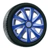 NRM Radkappen DRIFT Extra, Blau/Silber 15" Zoll. (4 x Produktbild-Vorschau 2