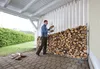 wolfcraft Stapelhilfe für Brennholz Modular XXL 5125000 Produktbild-Vorschau 3