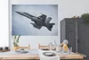 MuchoWow® Poster Flugzeug - Düsenjäger - Tarnung 180x120 cm Produktbild-Vorschau 2