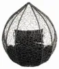 HOME DELUXE - Hängesessel Cielo - Schwarz, nur Korb - inkl. Produktbild-Vorschau 5