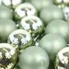 Set mit 24 Christbaumkugeln aus Glas 2,5cm Grün matt Produktbild-Vorschau 8