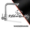 KitchenQuality Küchenarmatur 31 cm hoch aus Edelstahl, Produktbild-Vorschau 4