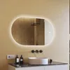 Lustro łazienkowe 120x70cm - owalne z oświetleniem LED - Podgląd zdjęcia produktu 1