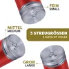 12 Gewürzdosen Rot I Gewürzstreuer Edelstahl Set 80ml I Mit Produktbild-Vorschau 4
