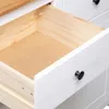 vidaXL Kredens biały 93x40x80 cm drewno sosnowe Panama Podgląd zdjęcia produktu 10