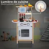 SPIELWERK® Dinette en bois Accessoires en bois 35pcs Four Voir les images du produit 4