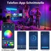 2pcs Lampadaire LED 120cm RGB avec 16 millions de Voir les images du produit 7