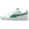 PUMA Shuffle Sneaker Unisex white/green/ivory glow/gold Produktbild-Vorschau 4