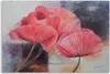 Leinwandbild rote mohnblumen als ölgemälde 120x80 cm Feeby Produktbild-Vorschau 3