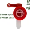 anaterra® Auslaufhahn - 10er Set, für 10L Kanister, mit DIN Produktbild-Vorschau 3