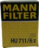 A product box for a MANN-FILTER oil filter. Anteprima dell’immagine prodotto