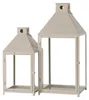 Laterne - 28 x 55 cm - Beige - Metall - Glas - Produktbild-Vorschau 5